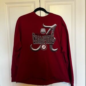 2011 vintage Alabama championship football longsleeve